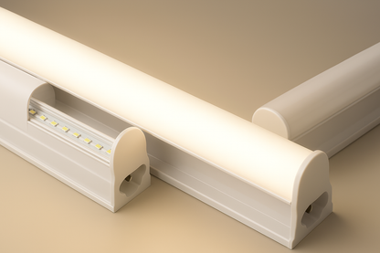 Tubo Led T5 Batten Con Base Empavonado 9w 60cms