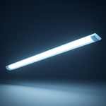 Tubo Led Regleta Plana Con Base 18w 60cm Alta Luminosidad