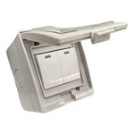 Interruptor Doble 9/12a S/p Hydrobox Exterior Ip55 250v Sec - Mi tienda