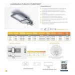 Luminaria de Alumbrado Público Slim 160W – Iluminación Eficiente y Segura - Mi tienda