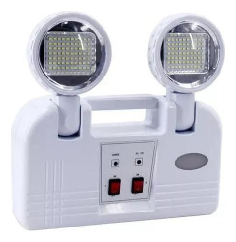 Luminaria Lámpara Foco Led Equipo Emergencia Sec 3000lm
