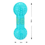 Mancuernas  Juguete Mascota Hueso Goma Con Sonido Para Perro - Mi tienda