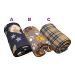 Manta Cálida 70x100 Diseños Varios – Cobija Invierno Mascota - Mi tienda