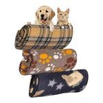 Manta Cálida 70x100 Diseños Varios – Cobija Invierno Mascota - Mi tienda