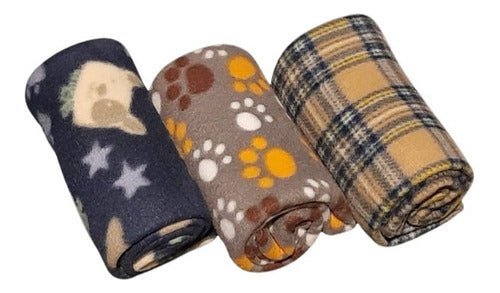 Manta Cálida 70x100 Diseños Varios – Cobija Invierno Mascota - Mi tienda 