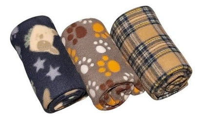 Manta Cálida 70x100 Diseños Varios – Cobija Invierno Mascota - Mi tienda 