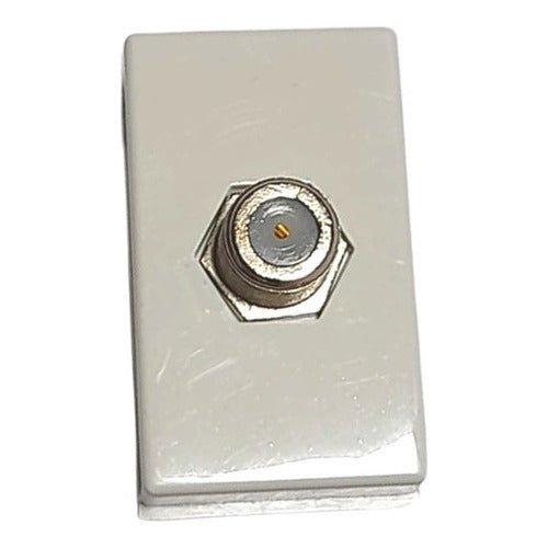 Modulo Toma Coaxial Rg6 Tv - Mi tienda