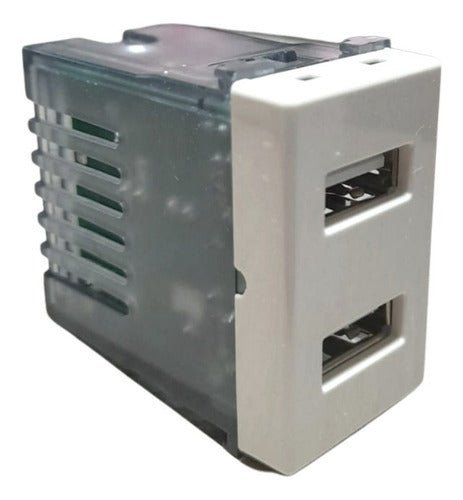 Módulo Toma USB Doble 100 - 240V 5V – Carga Rápida y Segura