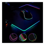 Mouse Pad Alfombrilla Antideslizante + Luz Led Rgb Gamer - Mi tienda