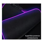 Mouse Pad Alfombrilla Antideslizante + Luz Led Rgb Gamer - Mi tienda