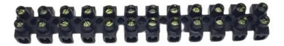 Pack 10 Regletas De Conexión Plástica 12 Polos 4mm - Mi tienda 