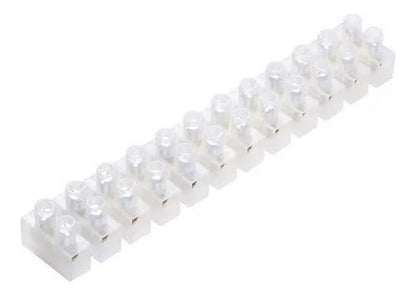 Pack 10 Regletas De Conexión Plástica 12 Polos 4mm - Mi tienda 