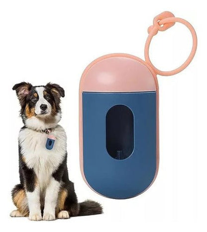 Pack 10 Rollos Bolsa Desecho Mascota + Practico Porta Bolsa - Mi tienda 