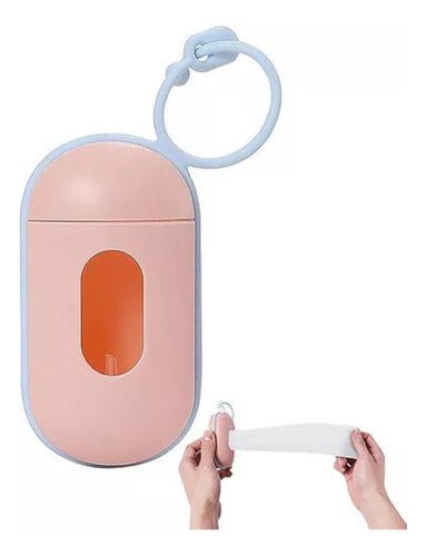 Pack 10 Rollos Bolsa Desecho Mascota + Practico Porta Bolsa - Mi tienda 