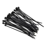 Pack 100 Amarra Cable Plástico 200x3.6mm Blanco 18kg - Mi tienda
