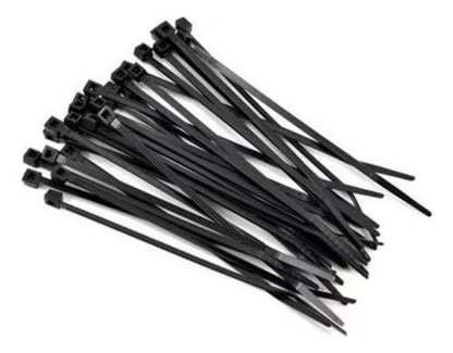 Pack 100 Amarra Cable Plástico 200x3.6mm Blanco 18kg - Mi tienda 