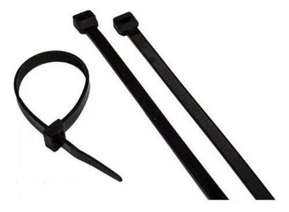 Pack 100 Amarra Cable Plástico 200x3.6mm Blanco 18kg - Mi tienda 