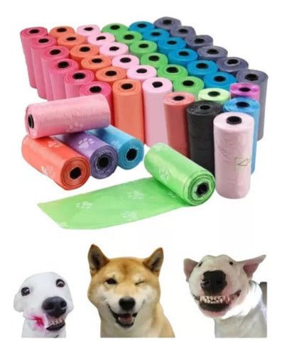 Pack de 30 Rollos de Bolsas para Desechos de Perro | Repuestos para Mascotas