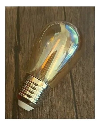 Pack X 15 Ampolleta Led Vintage Edison S14 Rosca Normal E27