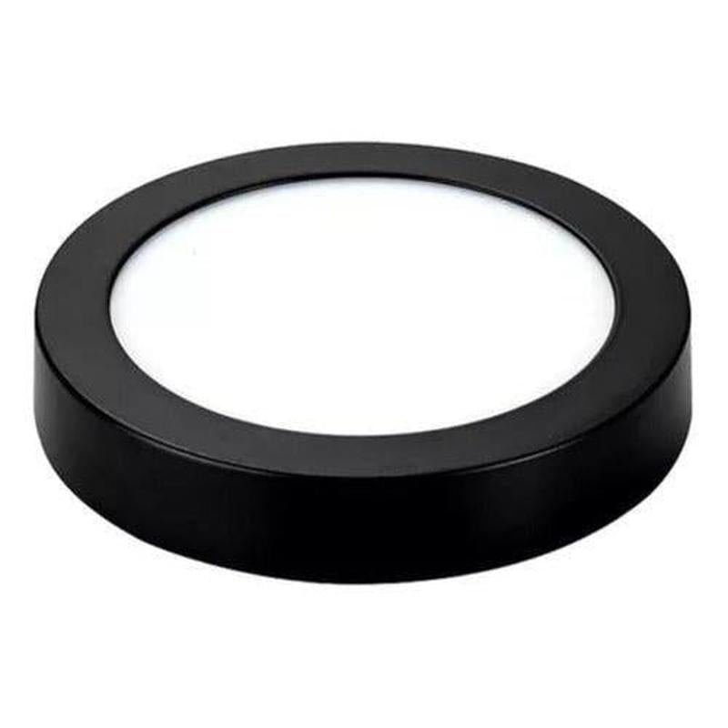 Panel Led Negro Sobrepuesto 18w Borde Negro Decorativo - Mi tienda
