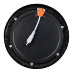 Panel Led Negro Sobrepuesto Redondo 12w 3 Años De Garantía - Mi tienda