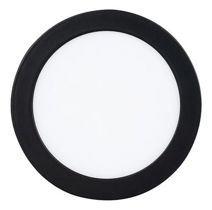 Panel Led Negro Sobrepuesto Redondo 18w 3 Años Garantía - Mi tienda 