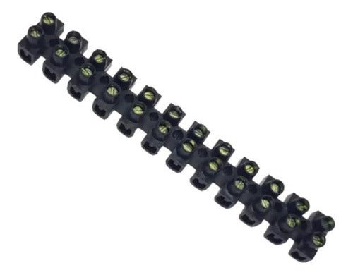 Regletas De Conexión Plástica 12 Polos 4mm