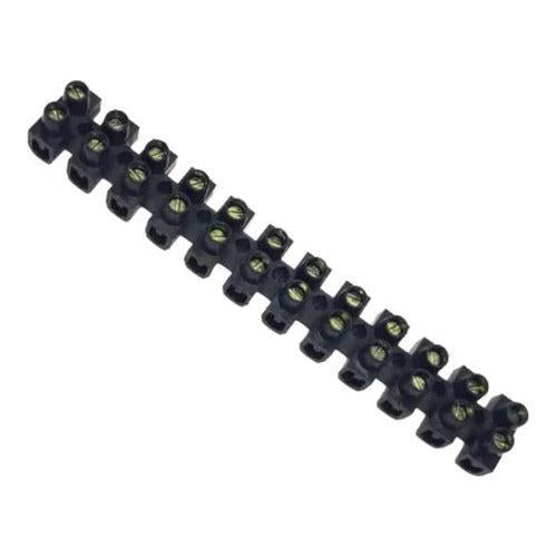 Regletas De Conexión Plástica 12 Polos 4mm - Mi tienda