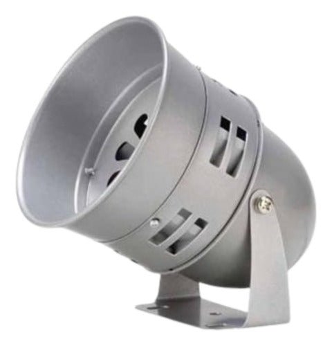 Sirena Tipo Turbina Alarma Seguro Bocina Metálica 125db 220v