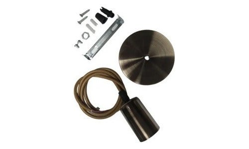 Soquete Vintage E27 Bronce - grafito Modelo Lampara Retro Deco
