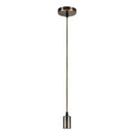 Soquete Vintage E27 Bronce-grafito Modelo Lampara Retro Deco - Mi tienda