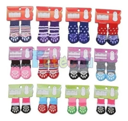 Super Pack X6 Calzado Calcetines Fashion Mascota Perro Gato