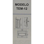 Tablero Embutido Pvc Ip40 12 Circuitos Sec, T8+4 - Mi tienda 