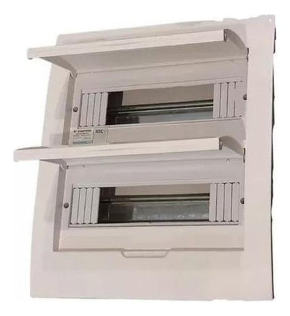 Tablero Embutido Pvc Ip40 24 Circuitos Sec T8+4 - Mi tienda 