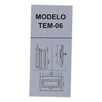 Tablero Embutido Pvc Ip40 6 Circuitos Sec T3+3 - Mi tienda
