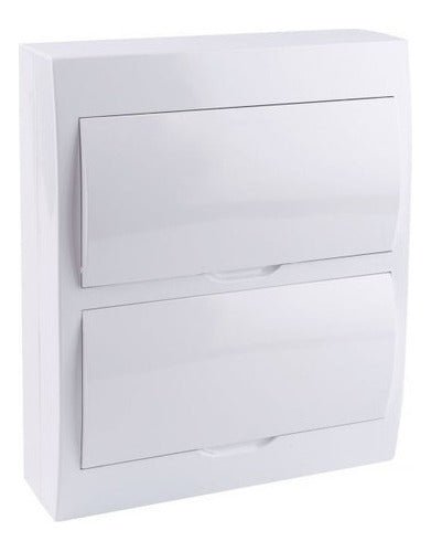 Tablero Sobrepuesto Caja Ip40 24 Circuitos Sec