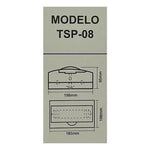 Tablero Sobrepuesto Caja Ip40 8 Circuitos T4 Sec - Mi tienda