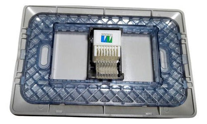 Toma Entrada Conexión Telefonica Rj11 Blanco Hogar Oficina - Mi tienda 
