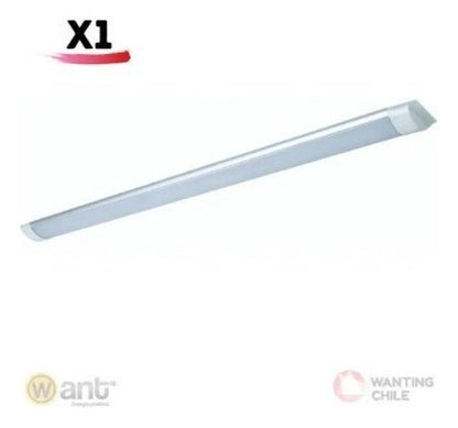 Tubo Led Regleta Plana Con Base 18w 60cm Alta Luminosidad - Mi tienda 